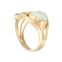 Vicenza - Piazzetta Palladio 2 - Anneau Soprana Femme in Or jaune Opale 3.00 Ct ORME - ORME